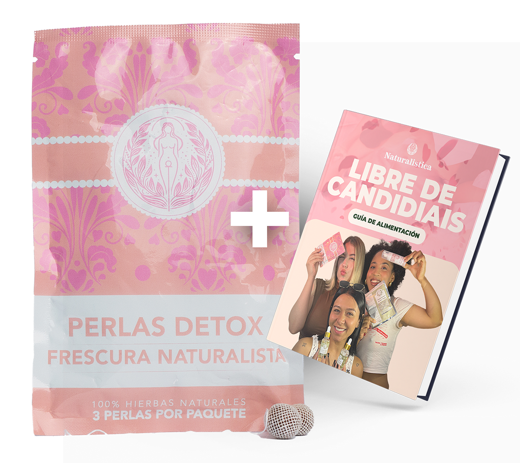 Óvulos Detox Naturalistica + Guia GRATIS Contra Candidiasis.